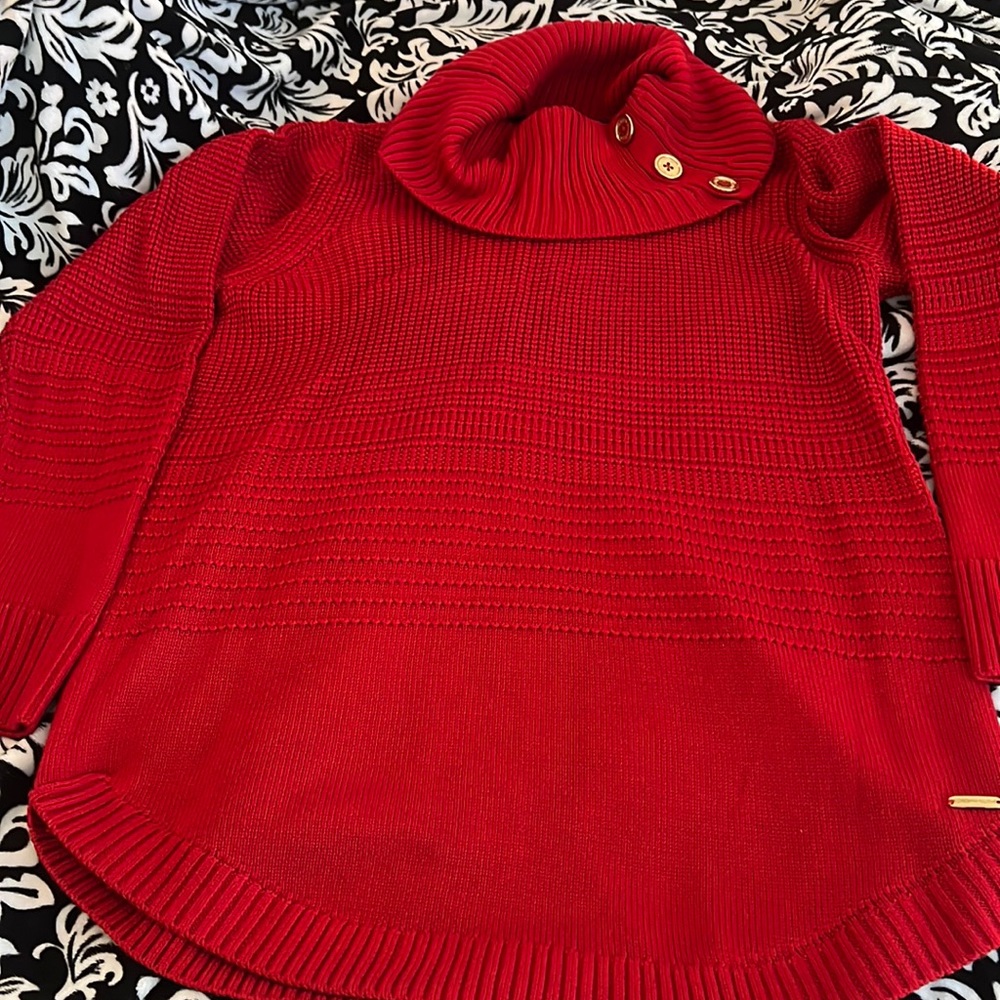 Red Calvin Klein red sweater